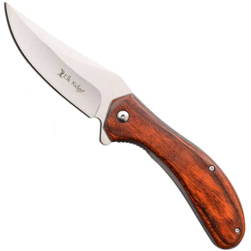 Folding Knife w/ Wood handle