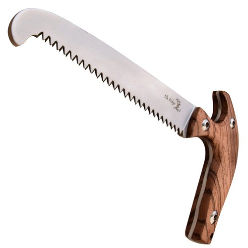 Elk Ridge ER-SAW001ZW Saw w/ Leather Sheath