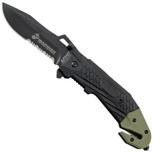 Master Cutlery U.S. Marines Spring Assisted Knife