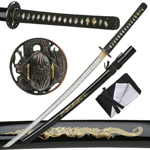 Ten Ryu MAZ-023D 41 Inch Overall Samurai Sword
