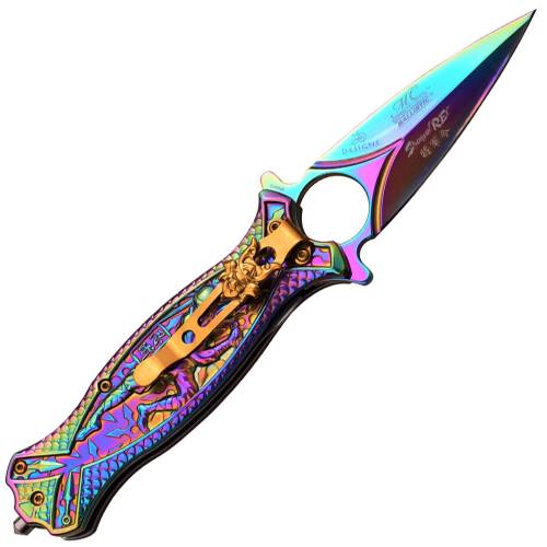 Folding Knife - Handle w/ Sculpted Ninja