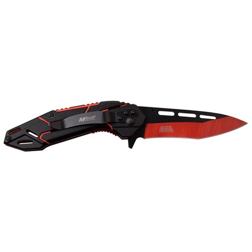 MTech USA 3.5 Inch Electro Plated Blade Folding Knife