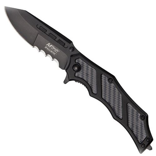 Mtech USA Folding Knife - Half Serrated Edge