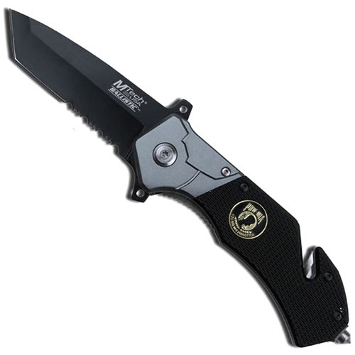 MTech USA Serrated Stainless Steel Folding Knife