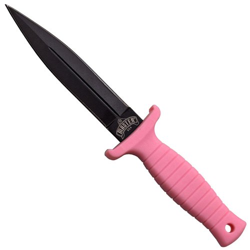 Master USA Black ABS Handle Fixed Blade Knife