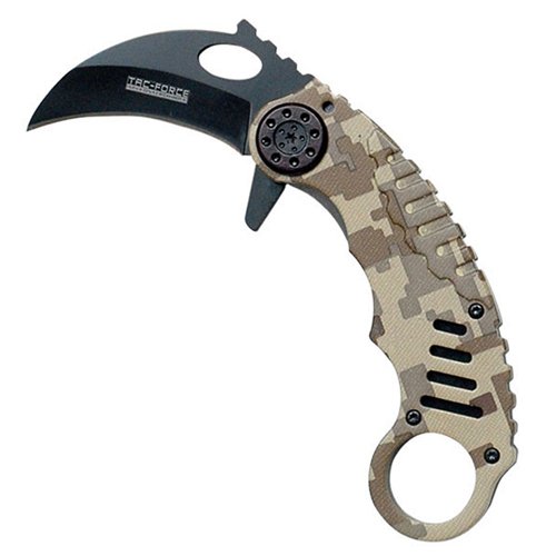 Tac-Force 3mm Thick Blade Karambit Knife