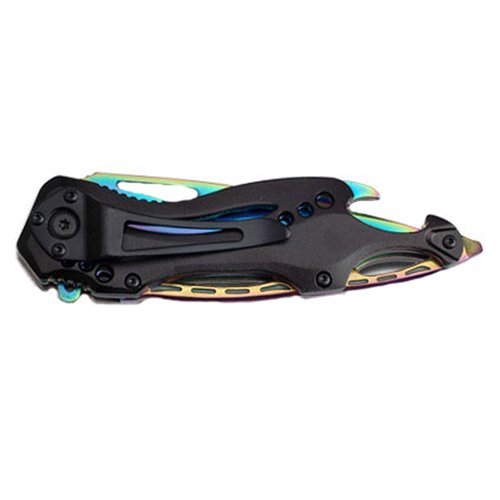 Tac-Force Half Serrated Blade Folding Knife