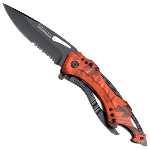 Tac-Force Half Serrated Blade Folding Knife