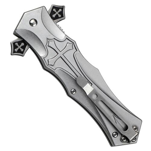 Tac Force Cross Folding Knife