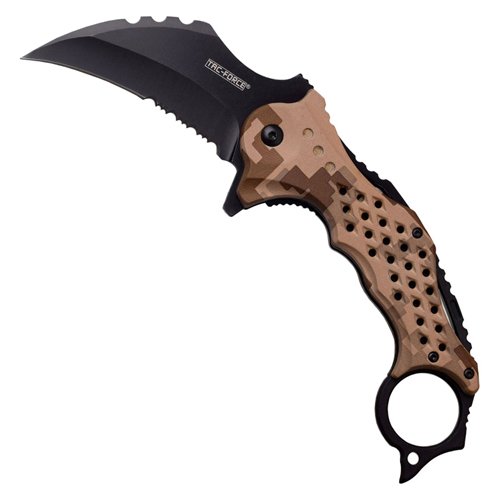 Tac-Force Injection Molded ABS Handle Folding Knife