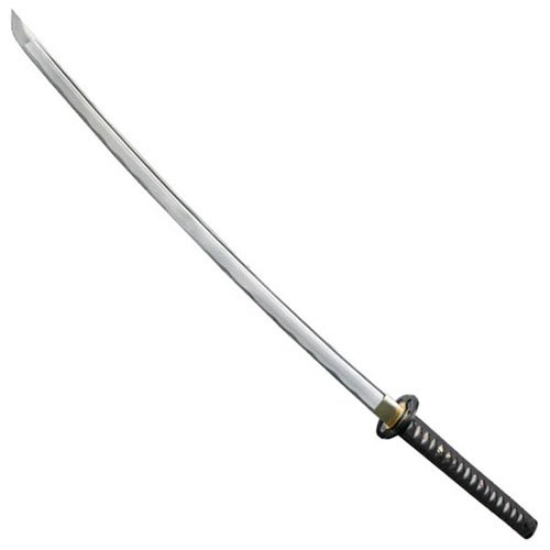 Ten Ryu 001 Black Cord Wrapped Handle Samurai Sword