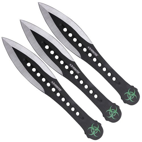 Z Hunter ZB-163 7.5 Inch Throwing Knife Set 3 Pcs