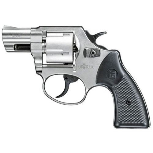 RG-59 Five Shot .380 Blank Silver Revolver