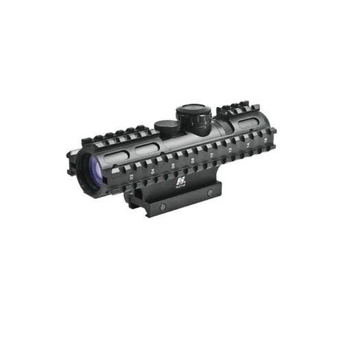Ncstar Tri Rail Series 2-7X32 Compact Rangefinder Rifle Scope