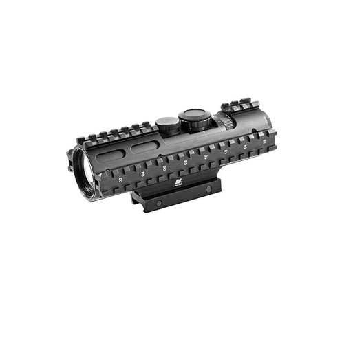 Ncstar Tri-Rail Series 3-9X42 Compact Scope Rangefinder Weaver Mount