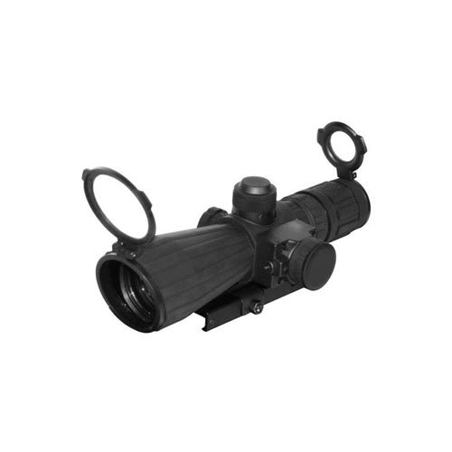Ncstar SRT Series 3-9X42 Rubber Compact With Red Laser Blue Ill Rangefinder Green Lens