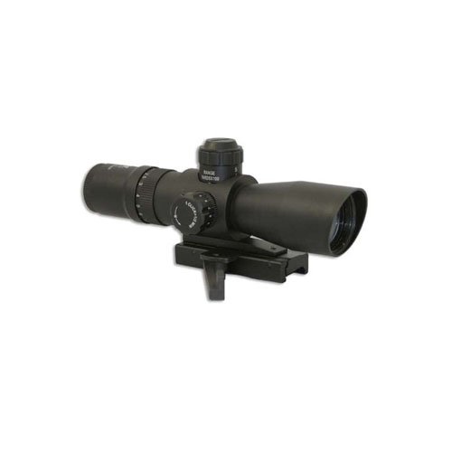 Ncstar Mark III Tactical Series Mil-Dot Quick Release Green Lens Rifle Scope