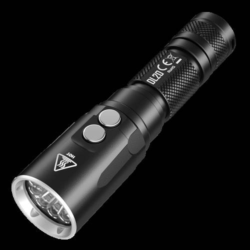 Nitecore DL20 100m Underwater Submersible 1000 lm Flashlight with Red Light