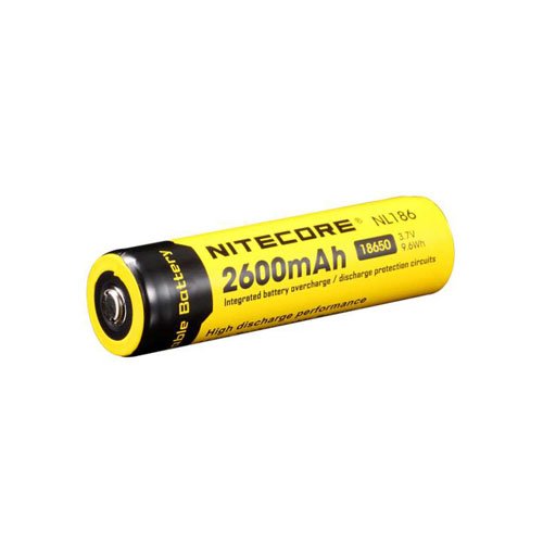 Nitecore NL186 2600Mah Li-Ion Battery