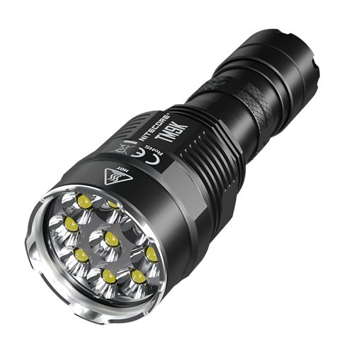 Nitecore TM9K 9500 Lumen USB-C QC Rechargeable LED Flashlight