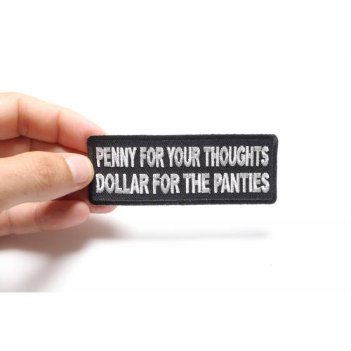 Cheap Place Patch Penny For Your Thoughts