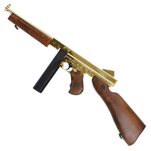 King Arms Thompson M1A1 HI Grade Gold Airsoft Rifle