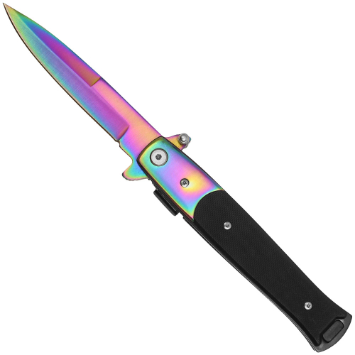 9' Stiletto Pocket Knife - RainBoll 