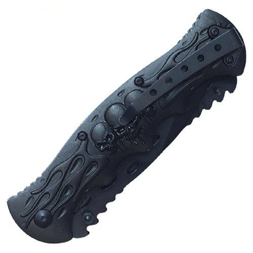 Double Blade Assisted Open Knife