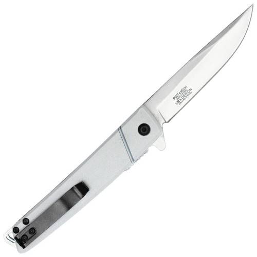 Black Steel Pouch Knife Tengu