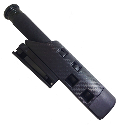 Gear Stock Expandable Baton Holder W/ Degree Swivel Clip-On