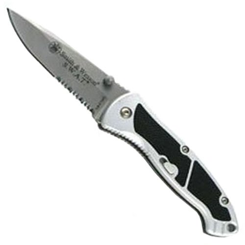 Smith & Wesson Swat Serrated Assisted Opening Folding Knife
