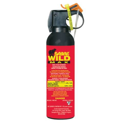 Sabre Bear Spray w/ Glow In Dark Safety