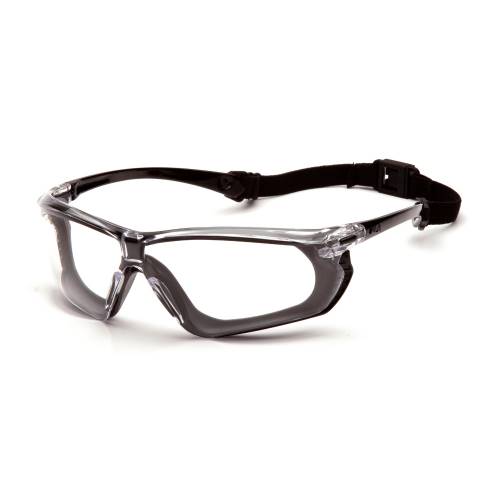 Pyramex Sealed Crossovr Eyewear H2X Anti Fog Clear Lens Glasses