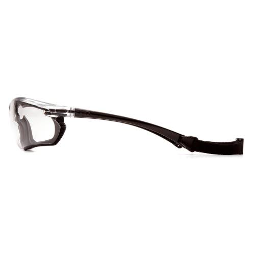 Pyramex Sealed Crossovr Eyewear H2X Anti Fog Clear Lens Glasses