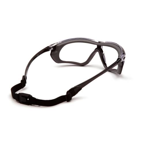 Pyramex Sealed Crossovr Eyewear H2X Anti Fog Clear Lens Glasses