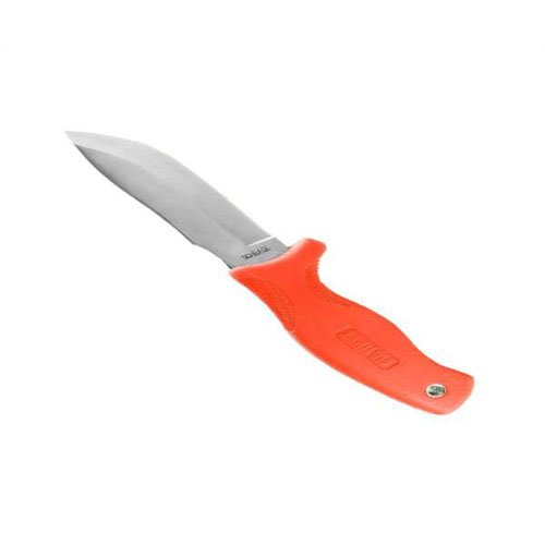 Schrade Old Timer Outfitter Fixed Blade Knife - Orange Handle