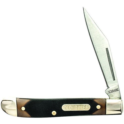 Schrade Old Timer 12OT Pal Clip Point Blade Folding Knife