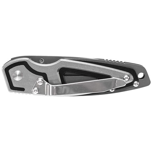 Schrade SCH224 Liner Lock Aluminum Handle Folding Blade Knife