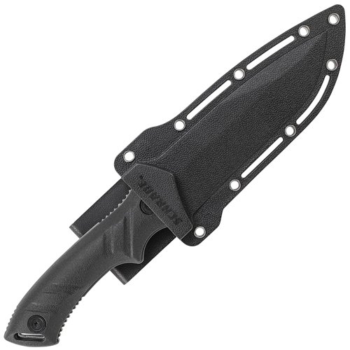 Schrade Full Tang Fixed Knife w/ Nylon Fiber Belt Sheath