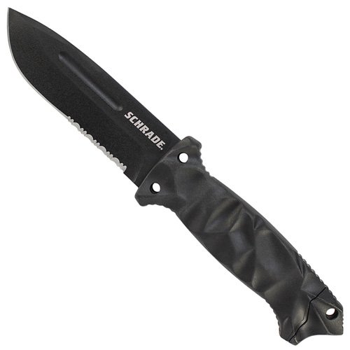 Schrade Full Tang CHF40 Drop Point Blade Fixed Knife