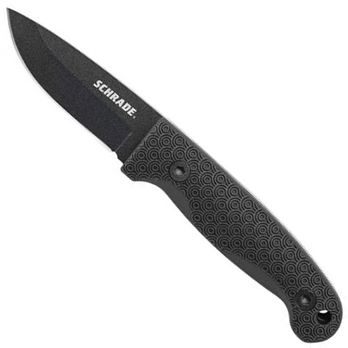 Schrade SCHF56 Small Frontier Drop Point Blade Fixed Knife