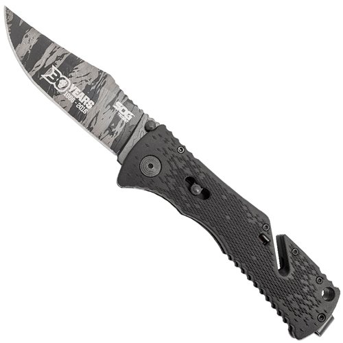 Trident 30th Anniversary AUS-8 Steel Blade Folding Knife