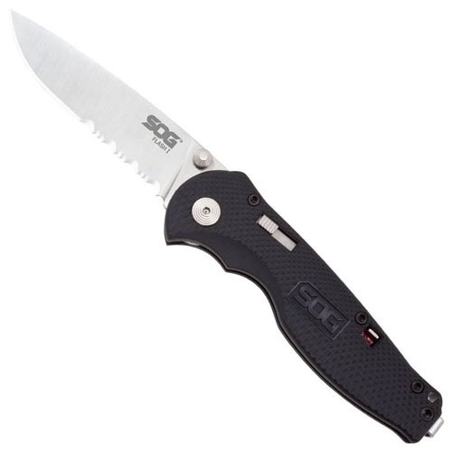 Partially Serrated Flash I Knife