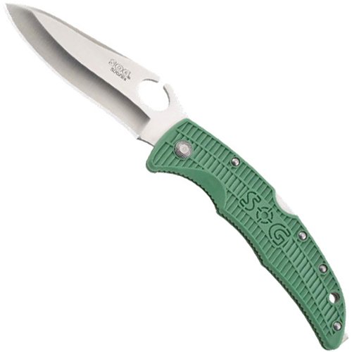 SOGzilla Large Knife w Green Handle