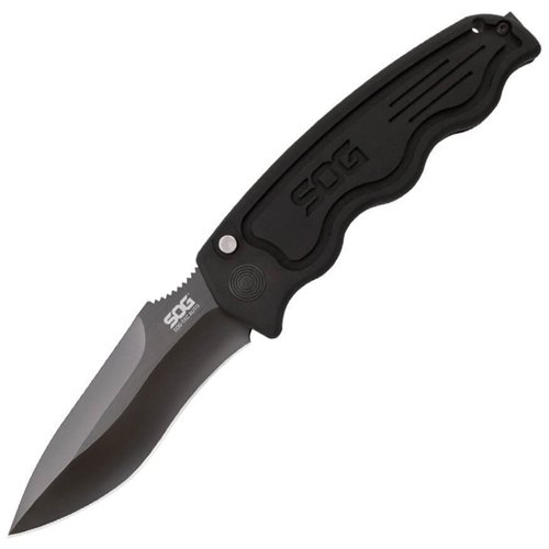 SOG-TAC Automatic Drop Point Folding Blade Knife