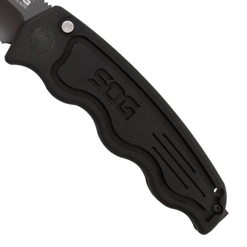 SOG-TAC Automatic Drop Point Folding Blade Knife