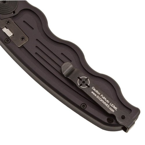 SOG-TAC Automatic Drop Point Folding Blade Knife