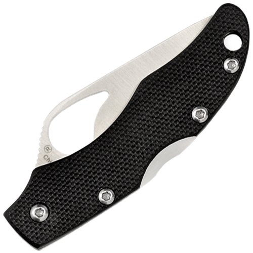 Byrd Finch 2 Satin Blade Folding Knife - Black