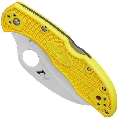 Spyderco Tasman Salt 2 Hawkbill Blade Folding Knife