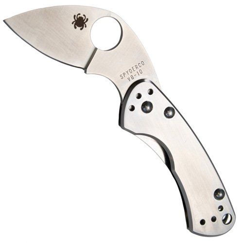 Spyderco Balance Stainless Steel Plain Edge Folding Knife